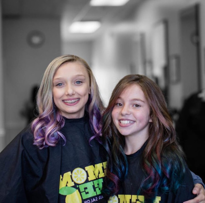 These girls love their new 'do's with Lemon Tree.